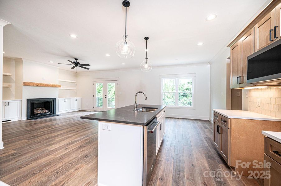 Furnished interior view inside a new home in , Hickory (Image 10). Furnished interior view inside a new home in , Hickory (Image 10).
