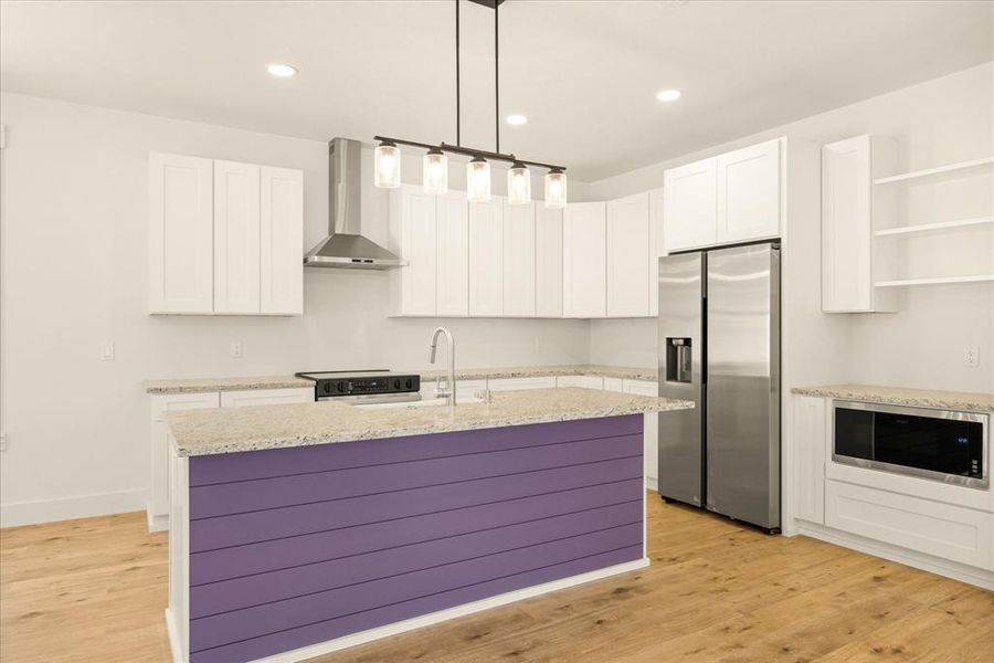 Furnished interior view inside a new home in , Bluff Dale (Image 13).