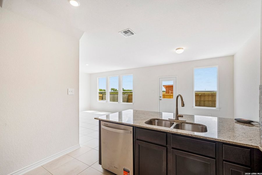Furnished interior view inside a new home in Woodside Farms, Seguin (Image 6).