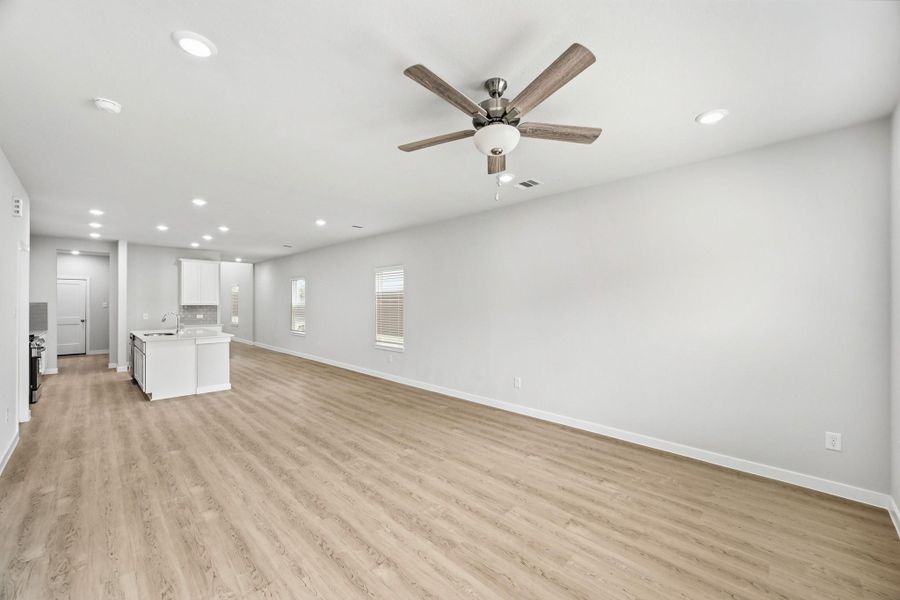 Spacious, unfurnished interior of a new home in Barrett Crossing, Crosby (Image 12). Spacious, unfurnished interior of a new home in Barrett Crossing, Crosby (Image 12).