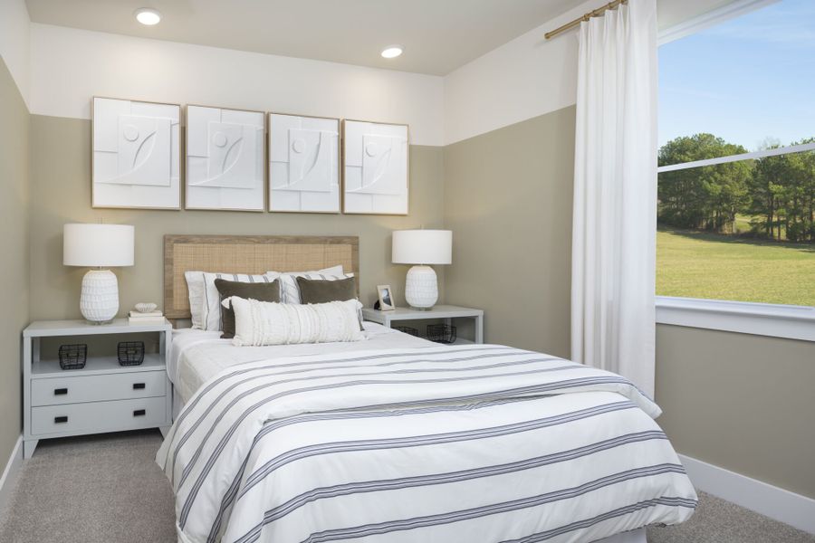 Representative furnished interior of a home built from the Glades by Mattamy Homes in Bloom, Fuquay Varina (Image 10).
