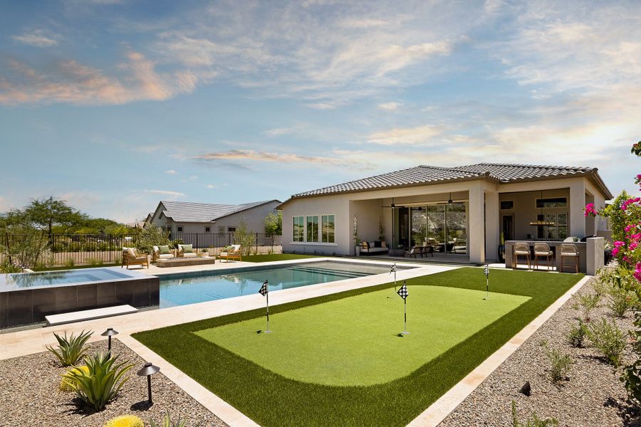 Image 11 representing the The Kellner by David Weekley Homes in The Ridge at Victory, Buckeye, AZ.