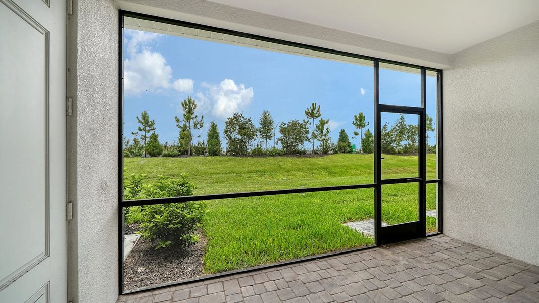Exterior details and patio area of a home in Palm Grove, Lakewood Ranch (Image 19). Exterior details and patio area of a home in Palm Grove, Lakewood Ranch (Image 19).