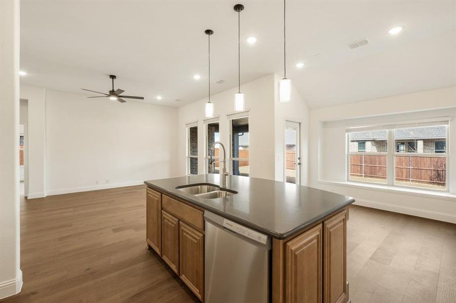 Furnished interior view inside a new home in Timberbrook, Justin (Image 13).