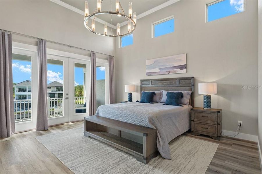 Furnished interior view inside a new home in , Palm Coast (Image 16). Furnished interior view inside a new home in , Palm Coast (Image 16).