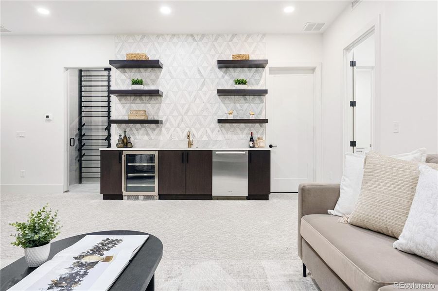 Furnished interior view inside a new home in , Denver (Image 8). Furnished interior view inside a new home in , Denver (Image 8).