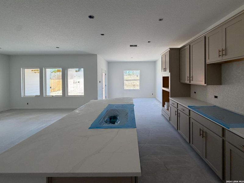 In-progress construction of a new home in The Wilder, Adkins, TX (Image 24).