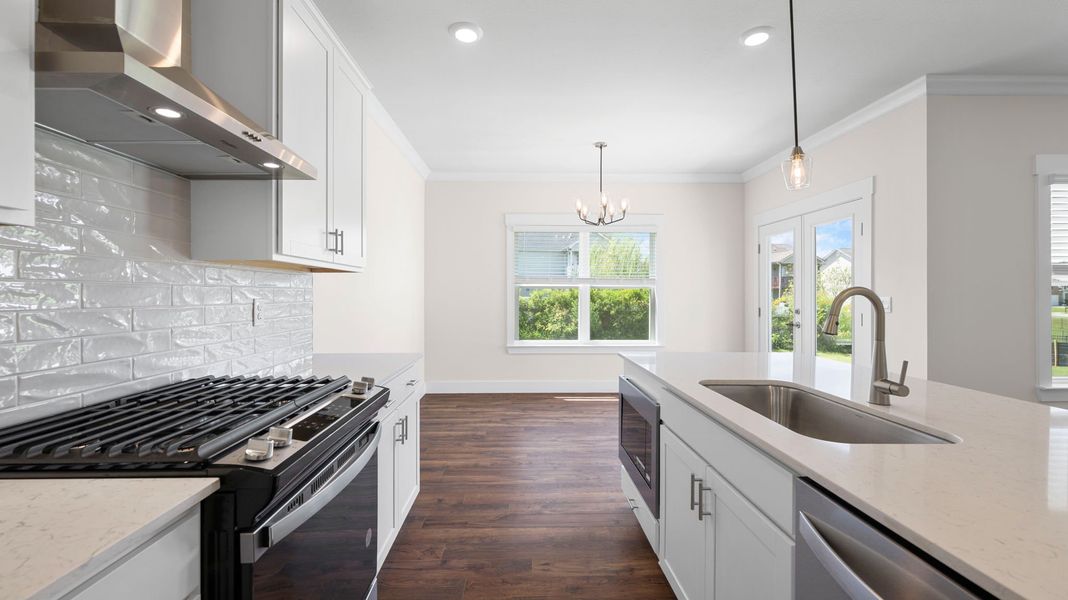 Furnished interior view inside a new home in Harbor Crest, Ooltewah (Image 9).