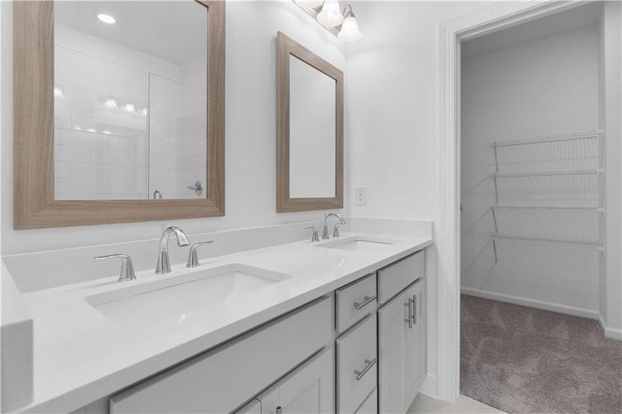 Furnished interior view inside a new home in Ecco Park, Alpharetta (Image 12). Furnished interior view inside a new home in Ecco Park, Alpharetta (Image 12).