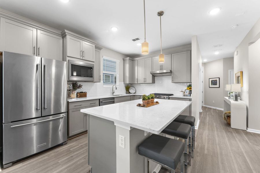 Furnished interior view inside a new home in , Summerville (Image 27).