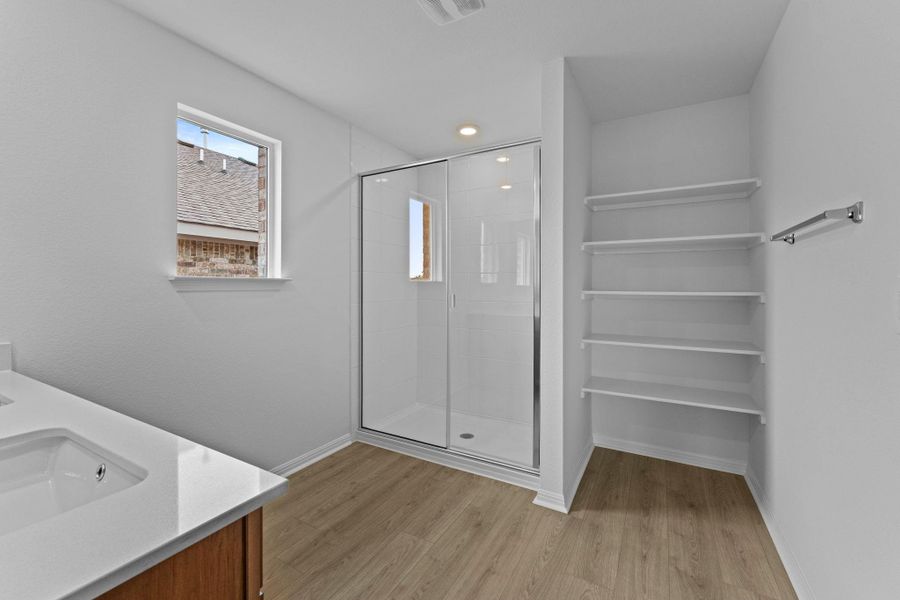 Furnished interior view inside a new home in Bar W Ranch, Leander (Image 12).