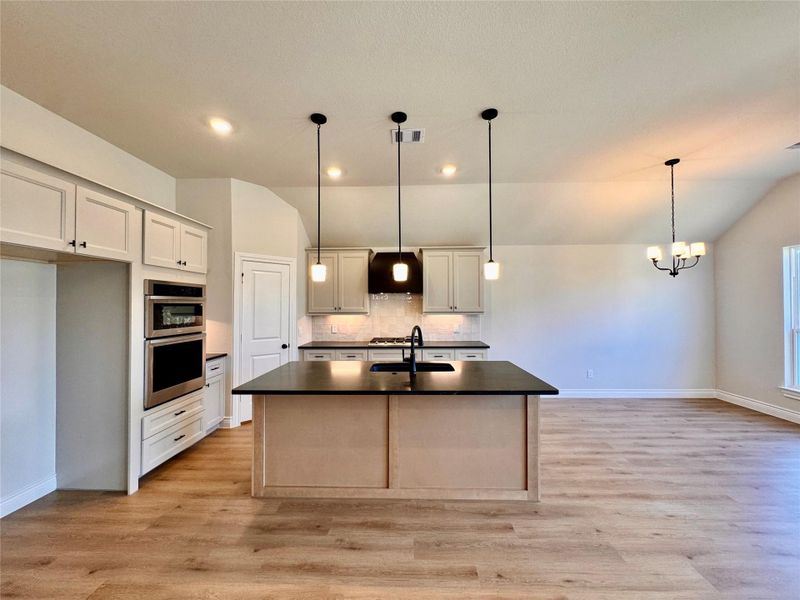 Furnished interior view inside a new home in Lexington Heights, Willis (Image 10). Furnished interior view inside a new home in Lexington Heights, Willis (Image 10).