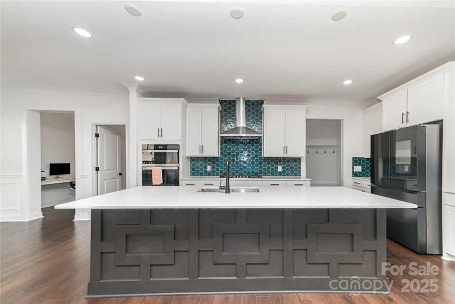 Furnished interior view inside a new home in Cannon Run, Concord (Image 15).