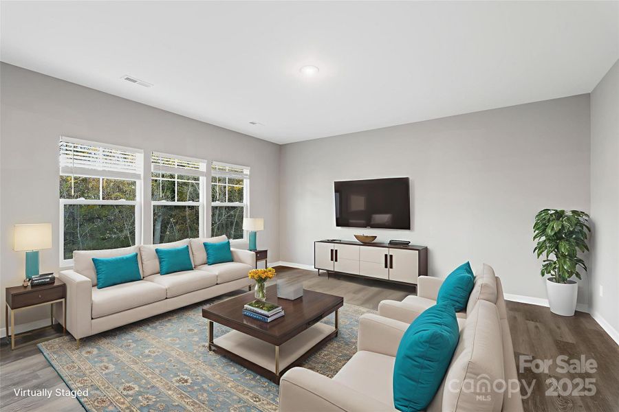 Furnished interior view inside a new home in , Salisbury (Image 5).