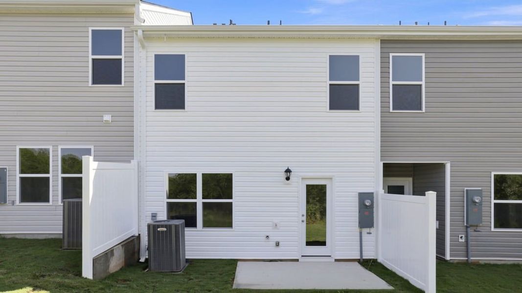 Exterior details and patio area of a home in Baxter Village, Boiling Springs (Image 19).