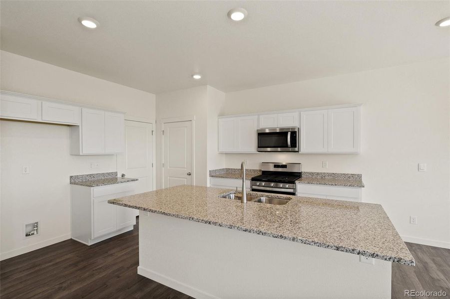 Furnished interior view inside a new home in Spring Valley Ranch, Elizabeth (Image 9).