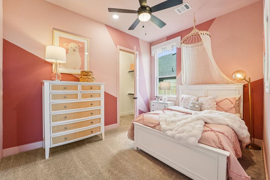 Furnished interior view inside a new home in Wildrye, Waller (Image 39).