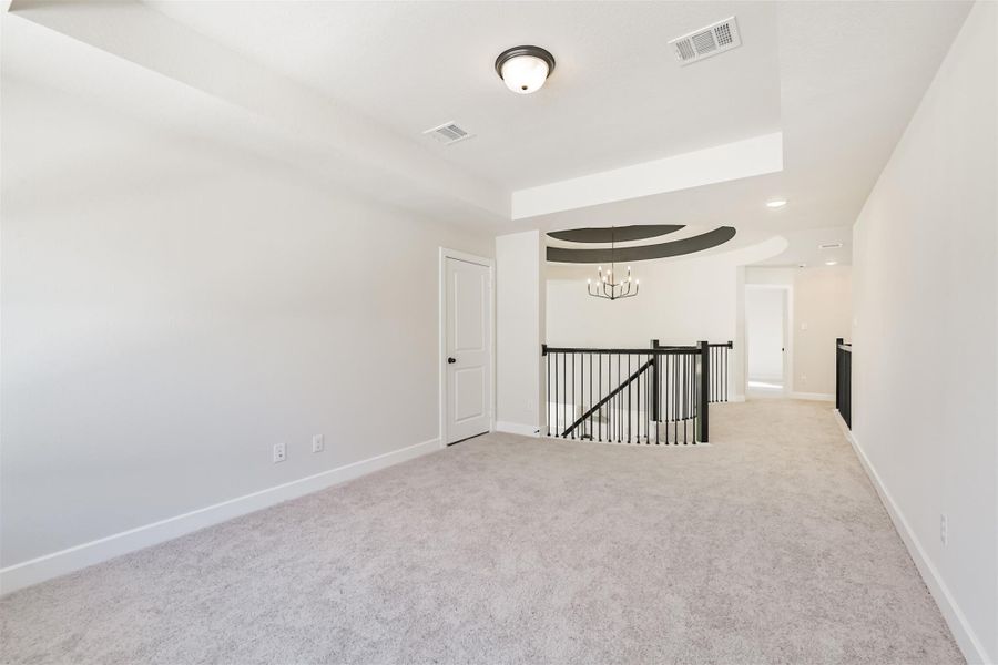 Spacious, unfurnished interior of a new home in The Woodlands Hills – 55', Willis (Image 22).