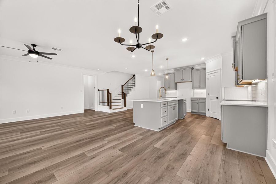 Spacious, unfurnished interior of a new home in Two Step Farm, Montgomery (Image 27). Spacious, unfurnished interior of a new home in Two Step Farm, Montgomery (Image 27).