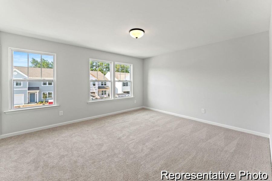 Spacious, unfurnished interior of a new home in Homecoming, Ravenel (Image 17).