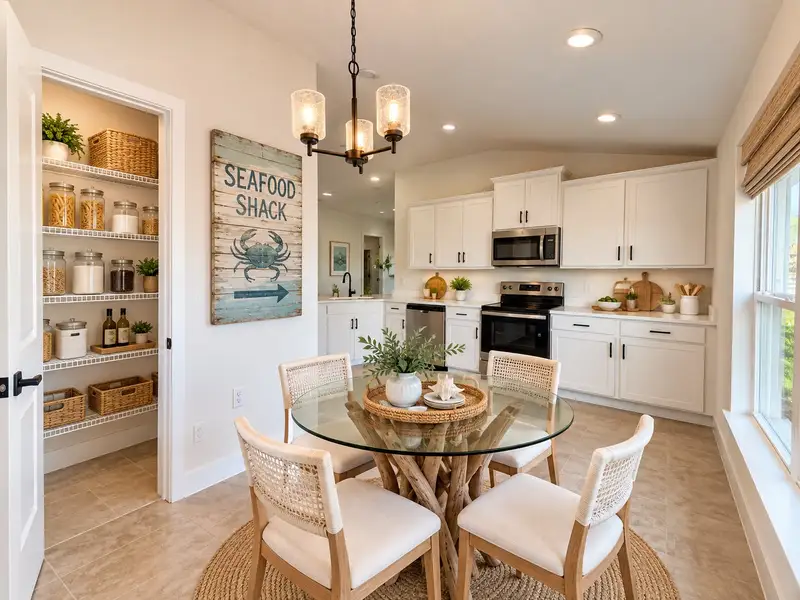 Furnished interior view inside a new home in St. John's Preserve, Palm Bay (Image 9).