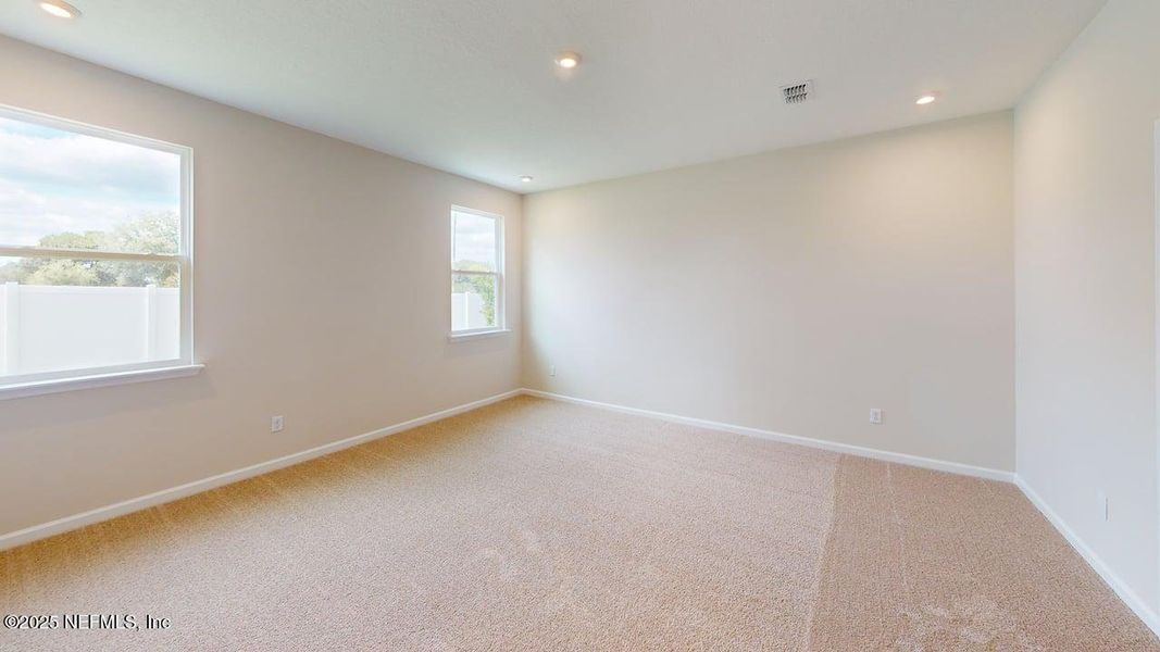 Spacious, unfurnished interior of a new home in Sandridge Hills, Green Cove Springs (Image 9). Spacious, unfurnished interior of a new home in Sandridge Hills, Green Cove Springs (Image 9).