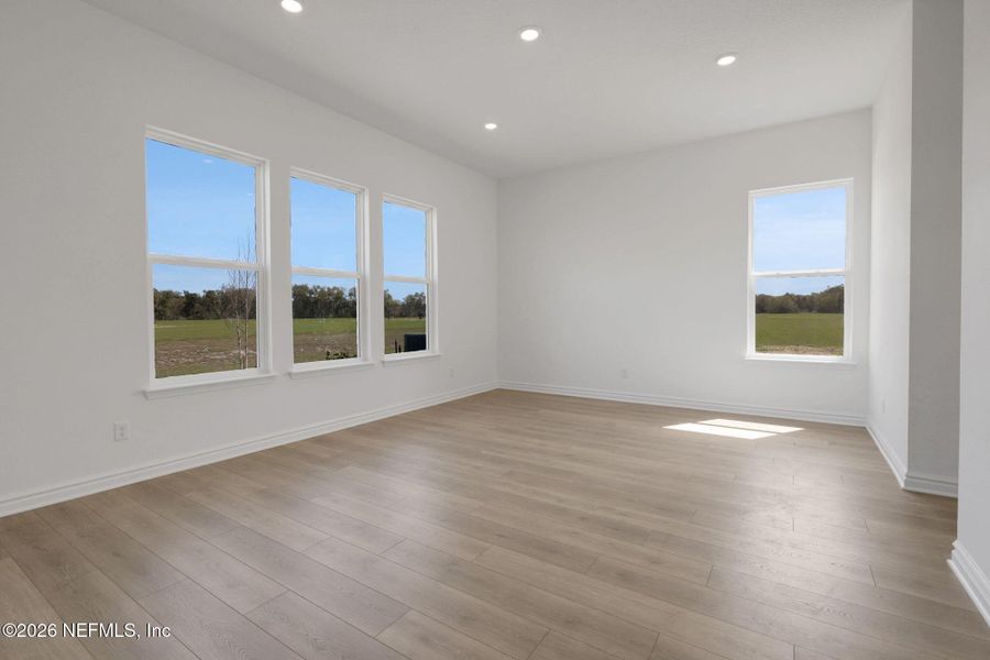 Spacious, unfurnished interior of a new home in Veranda Bay, Flagler Beach (Image 41).