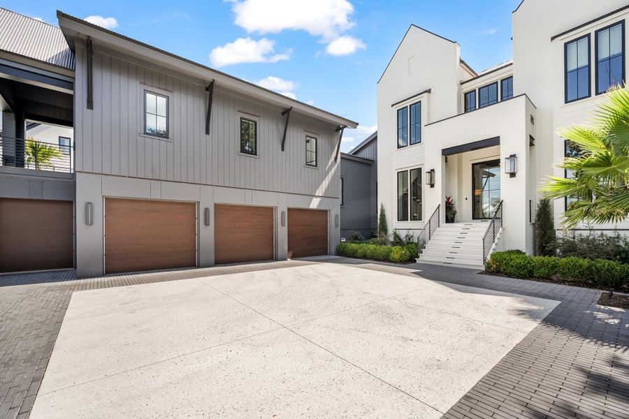 Exterior details and patio area of a home in , Charleston (Image 3). Exterior details and patio area of a home in , Charleston (Image 3).