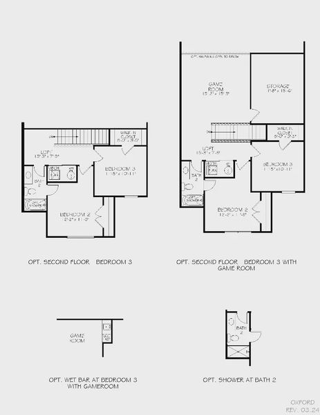 2D floor plan layout of this home in The Courtyards at Oak Grove, Durham, NC (Image 33).