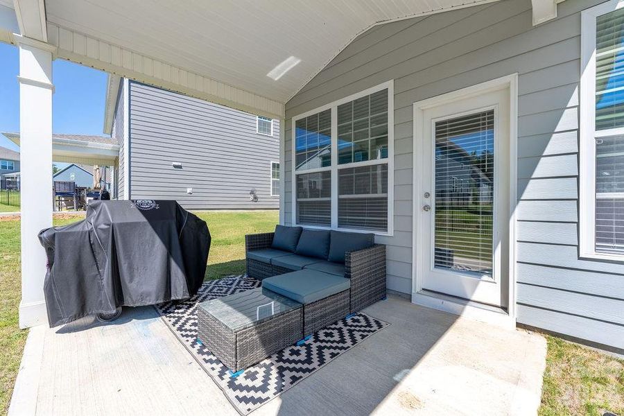 Exterior details and patio area of a home in Sylvan Creek, Denver (Image 27). Exterior details and patio area of a home in Sylvan Creek, Denver (Image 27).