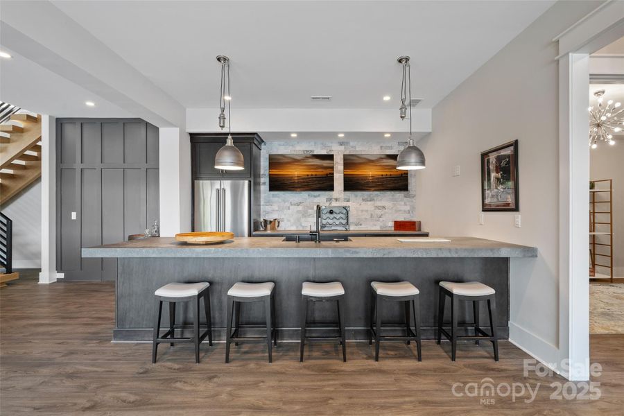 Not actual home- same level of finishes