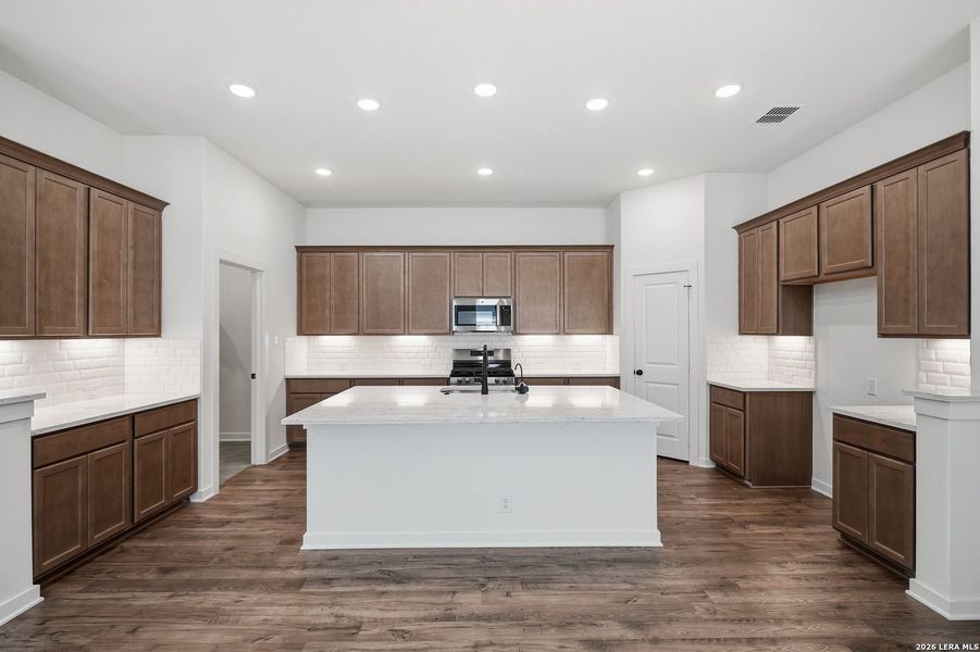 Furnished interior view inside a new home in The Crossvine, Schertz (Image 6).