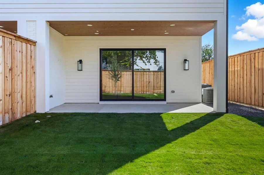 Back of house featuring a patio Back of house featuring a patio