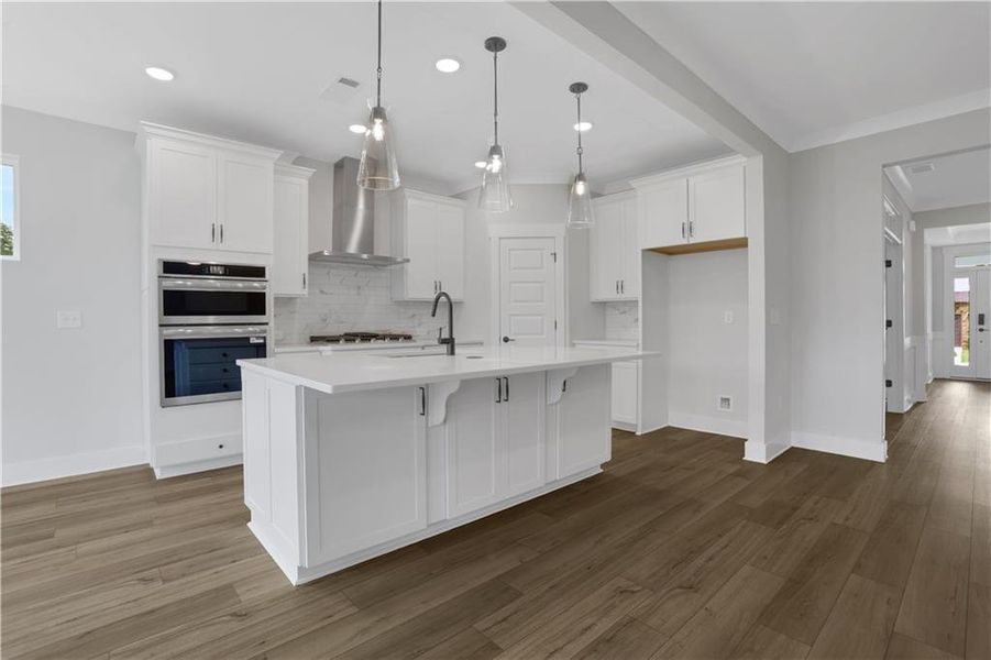 Furnished interior view inside a new home in Twin Lakes, Hoschton (Image 9).