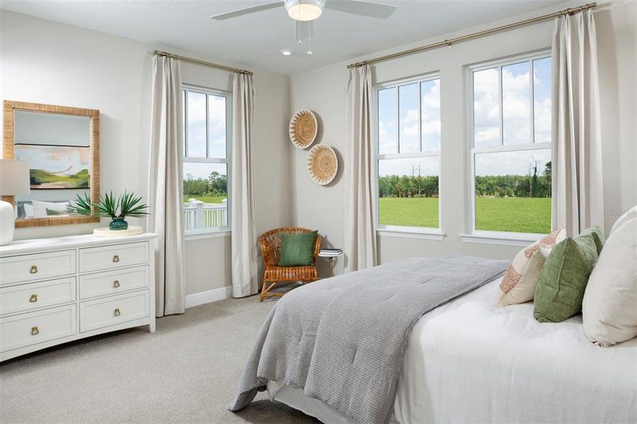 Furnished interior view inside a new home in Celebration - Island Village, Celebration (Image 5). Furnished interior view inside a new home in Celebration - Island Village, Celebration (Image 5).