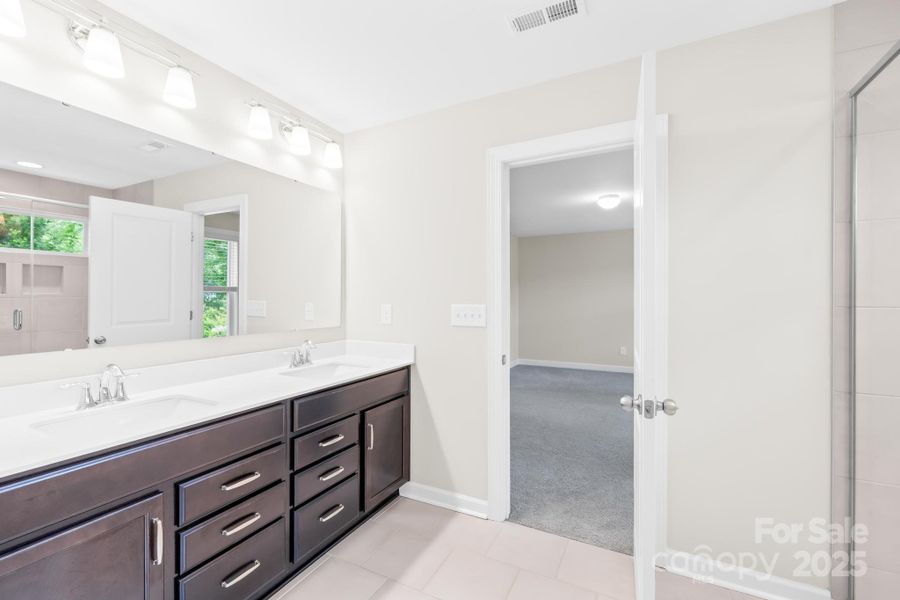 Furnished interior view inside a new home in , Mooresville (Image 26).