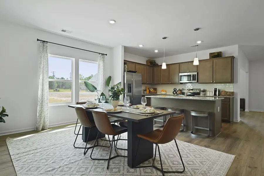 Representative furnished interior of a home built from the Pickens - Genesis Value Collection by Mungo Homes in Fairfield Place East and West, Chesnee (Image 5).