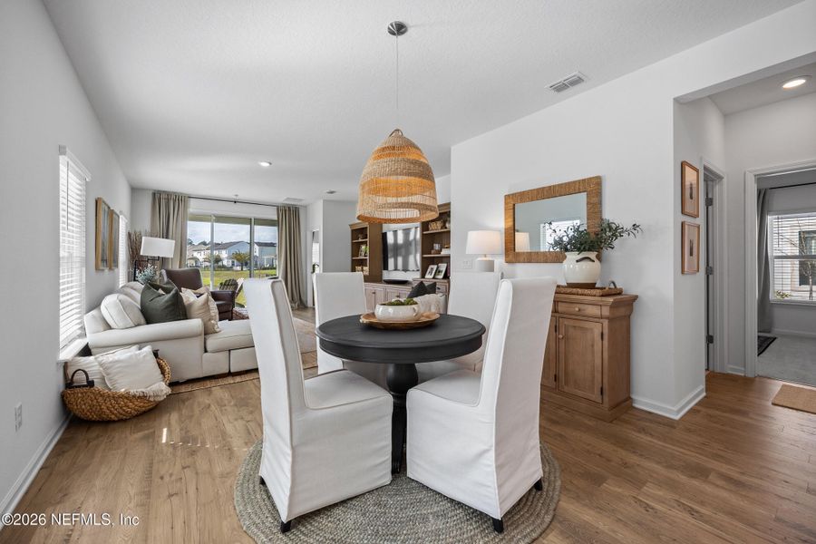 Furnished interior view inside a new home in , St. Augustine (Image 31).