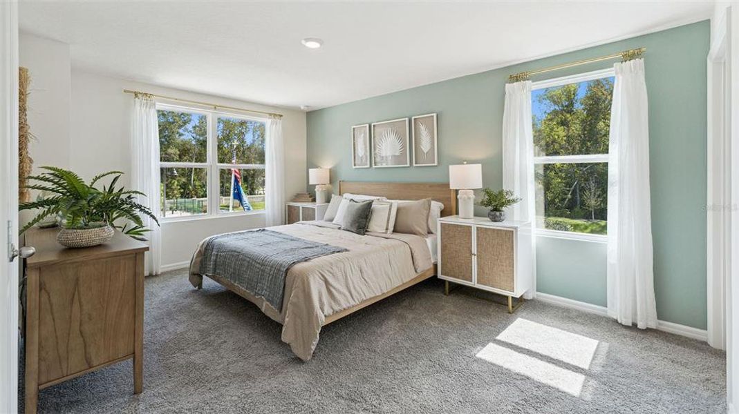 Furnished interior view inside a new home in , Daytona Beach (Image 15).