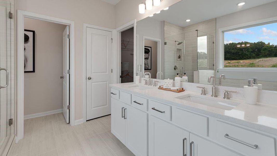 Furnished interior view inside a new home in Stratford Hills, Ball Ground (Image 5).