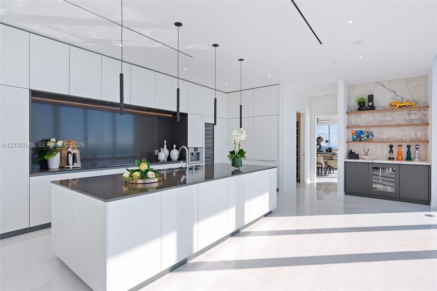 Furnished interior view inside a new home in , Miami (Image 6).