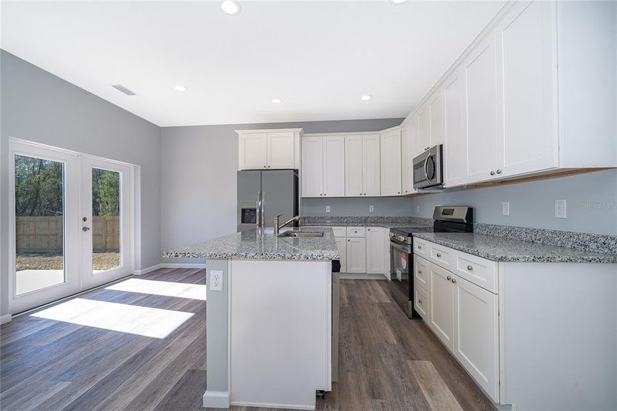 Furnished interior view inside a new home in , Osteen (Image 7).