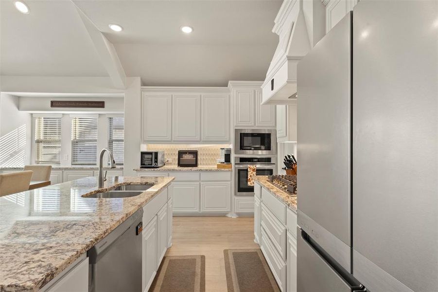 Furnished interior view inside a new home in Union Park Classic 60, Little Elm (Image 30).