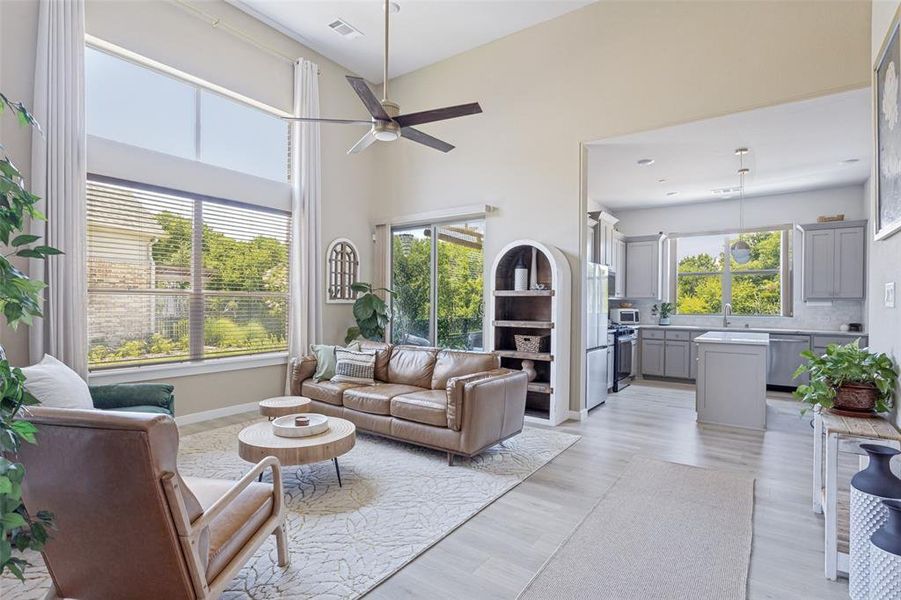 Furnished interior view inside a new home in , Rowlett (Image 13). Furnished interior view inside a new home in , Rowlett (Image 13).