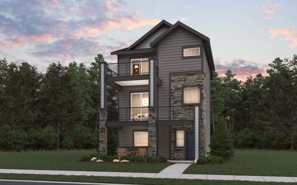 1,825sf New Home in Westminster, CO.  - Slide 3