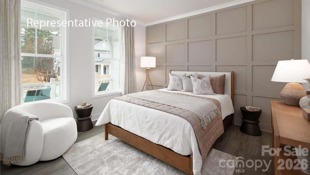 Furnished interior view inside a new home in Westport, York (Image 8).