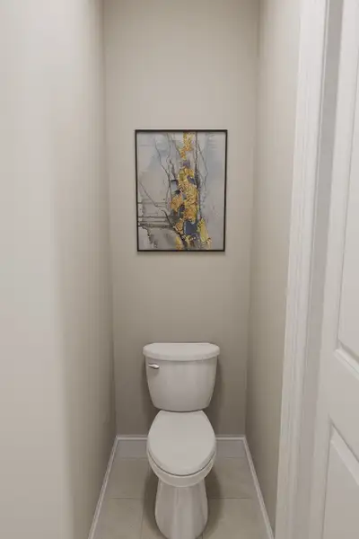 Representative furnished interior of a home built from the Ellington by Grenadier Homes in The Townhomes at Swan Lake Estates, Dallas (Image 7).