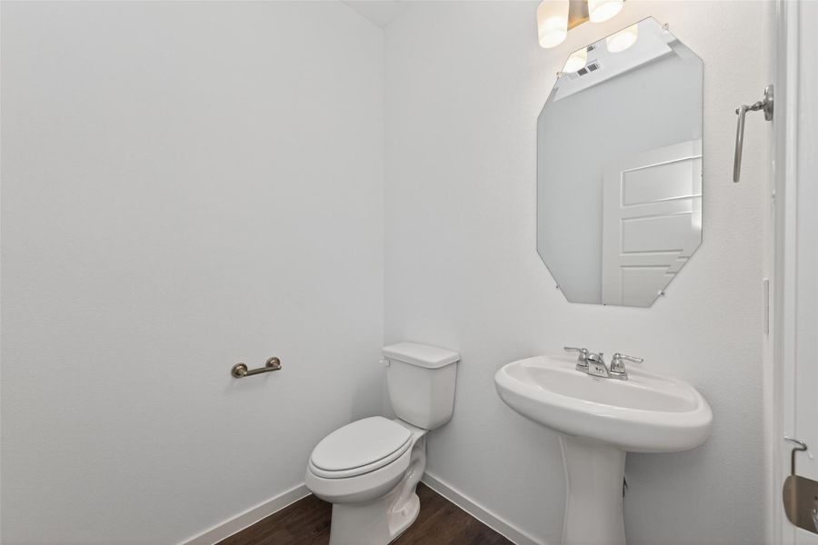 Furnished interior view inside a new home in Enclave at Willis, Willis (Image 9).