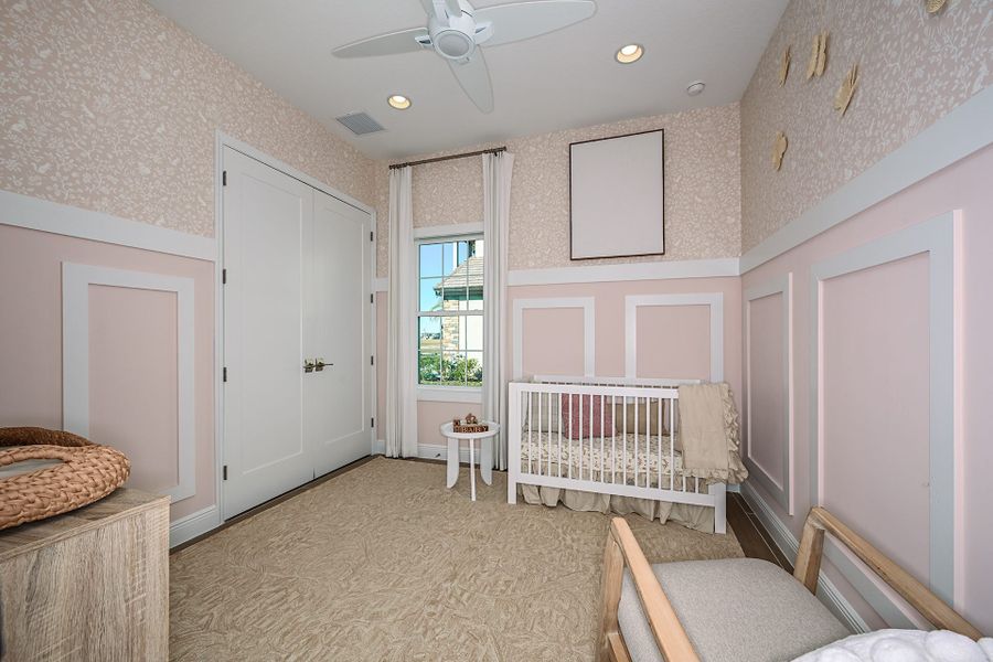 Representative furnished interior of a home built from the Biscayne II by Homes by WestBay in Oakfield, Parrish (Image 16).
