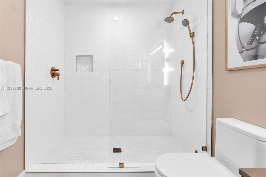 Furnished interior view inside a new home in , Miami (Image 35).